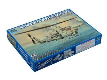 ah 1w super cobra turned exhaust 1 35 TRUMPETER 05117 033