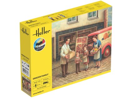grocer family starter kit 1 24 HELLER 58758 05