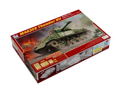 m4a3e8 thunder vii medium tank 1 16 ILOVEKIT 61621 027