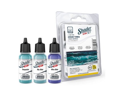 Matt SHADER Set - Ozeantöne