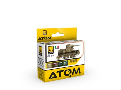 atom wwii italian regio esercito colors set