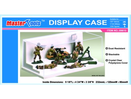 display case for model 232 x 120 x 86 mm TRUMPETER 09810 03