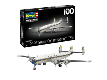 lockheed l 1049g super constellation lufthansa 100th anniversary 1 144 REVELL 03745 07