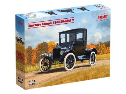 doctors coupe 1917 model t 1 35 ICM 35830 07