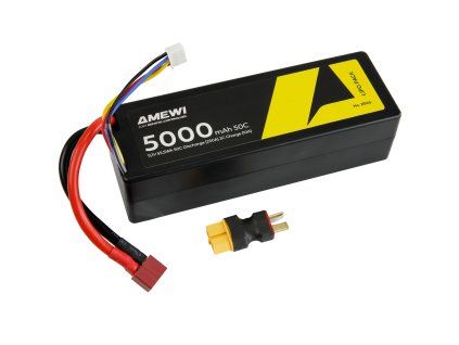 Akumulátor Amewi Li-Pol 5000mAh/11,1V 50C T-DEAN + XT-60 Adaptér