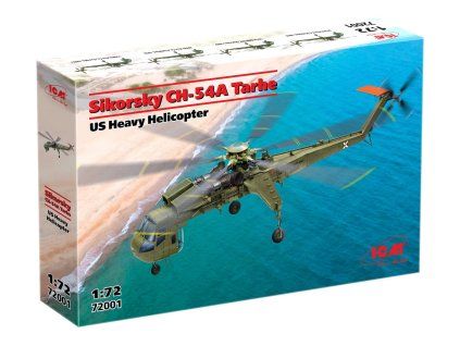 sikorsky ch 54a tarhe us heavy helicopter 1 72 ICM 72001 08