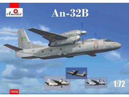 Antonov An-32B Ukrainian Air Forces 1/72
