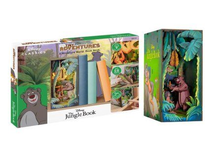 book nook tiny adventures disney the jungle book REVELL 00535 013