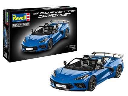 corvette c8 cabriolet 1 25 REVELL 07750 08