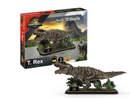 3d puzzle t rex jurassic world rebirth REVELL 00246 07