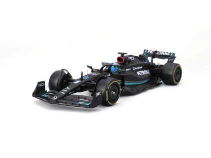 bburago mercedes amg petronas w14 e 63 russel hard case 1 24 015