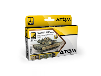 atom modern u s army 1950 2016 6x20ml