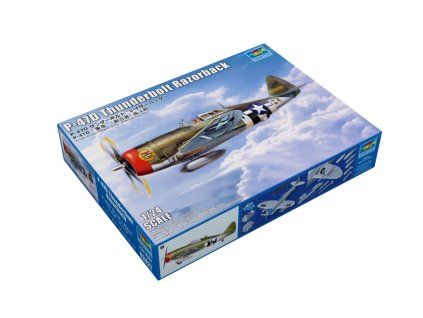 republic p 47d thunderbolt razorback 1 24 TRUMPETER 02427 035