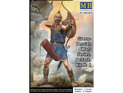 Greco-Persian Wars Series Kit No. 6 Peltast 1/32
