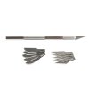 aluminium scalpel with fine pointed blade 99009 heller 03