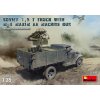 Soviet 1,5 t Truck w/ M-4 Maxim AA Machine Gun 1/35 MiniArt