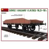 Soviet Railway Flatbed 16,5-18 t 1/35