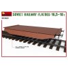 Soviet Railway Flatbed 16,5-18 t 1/35