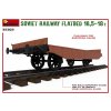 Soviet Railway Flatbed 16,5-18 t 1/35