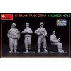 German Tank Crew Kharkov 1943 Resin Heads 1/35