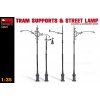 Tram Supports and Street Lamps 1/35 MiniArt