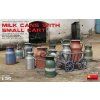 Milk Cans with Small Cart 1/35