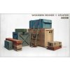 Wooden Boxes & Crates 1/35 MiniArt