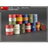 Fuel & Oil Drums 1930-50s 1/35