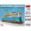 Diorama European Tramcar with Crew and Passengers 1/35