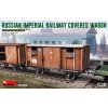 Russian Imperial Railway Covered Wagon 1/35 MiniArt