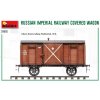 Russian Imperial Railway Covered Wagon 1/35 MiniArt