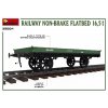 Railway Non-brake Flatbed 16,5 t 1/35 MiniArt