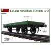 Railway Non-brake Flatbed 16,5 t 1/35 MiniArt