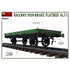 Railway Non-brake Flatbed 16,5 t 1/35