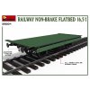 Railway Non-brake Flatbed 16,5 t 1/35 MiniArt