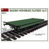 Railway Non-brake Flatbed 16,5 t 1/35