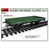 Railway Non-brake Flatbed 16,5 t 1/35 MiniArt