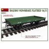 Railway Non-brake Flatbed 16,5 t 1/35
