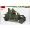 Austin Armoured Car 1918 Pattern. British Service. Western Front. Interior Kit 1/35