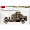 Austin Armoured Car 1918 Pattern. British Service. Western Front. Interior Kit 1/35