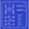 39023 austin armoured car 1918 pattern british service dunsterforce interior kit miniart 017