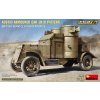 39023 austin armoured car 1918 pattern british service dunsterforce interior kit miniart 020