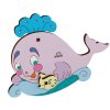 Dřevěné vybarvovací 3D Puzzle - Whale