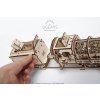 Ugears Dampflokomotive mit Tender-Holzbausatz