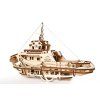 Ugears Tugboat wooden construction kit