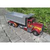 Kenworth predĺžený vyklápač - stavba modelu na zákazku