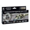 Vallejo Model Air Color Acrylic Paint Set - Soviet/Russian Combat Helicopters from Cold War to present 8x17ml