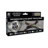 Vallejo Model Air Color Acrylfarben-Set – Su-25/39 Frogfoot von den 1980er-Jahren bis heute 8 x 17 ml