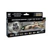 Vallejo Model Air Color Acrylfarben-Set – MiG-21 Fishbed (Kalter Krieg bis 90er), 8 x 17 ml
