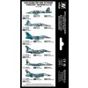 Vallejo Model Air Color Acrylic Paint Set - USAF "Aggressor" Sqn. Part 3 8x17ml